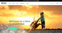 Desktop Screenshot of bestprokiteboarding.com